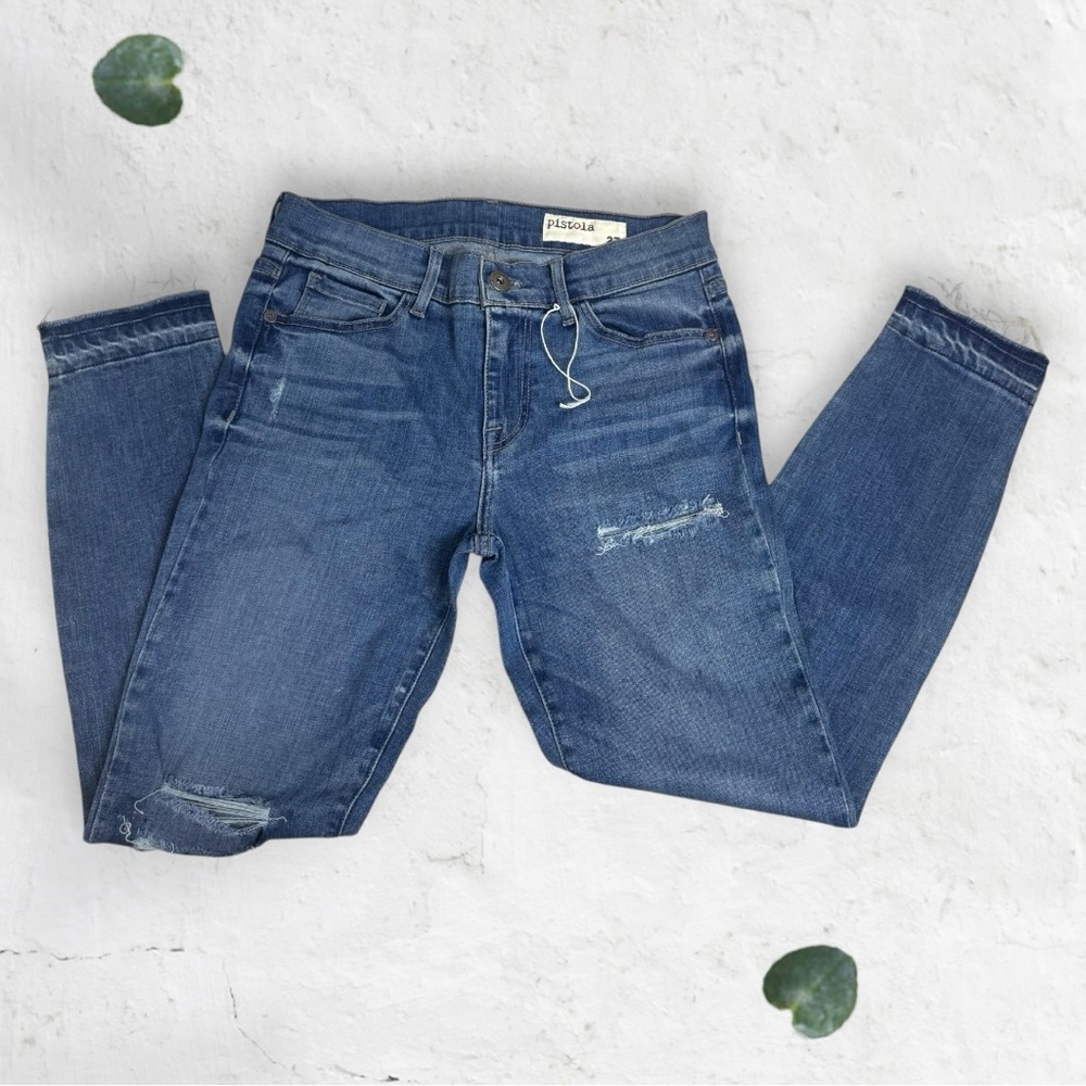 Pistola Dark Blue Skinny Jeans